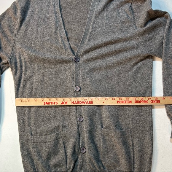 Cashmere Boutique Cardigan Sweater Large 100% Cashmere Button-Up Long Po… - Picture 5 of 9
